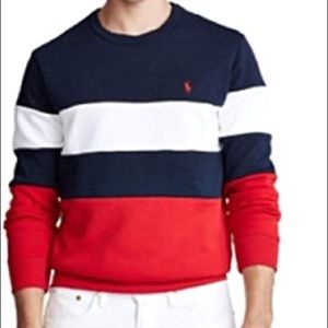 NWT Polo Ralph Lauren Double Knit Crewneck Fleece